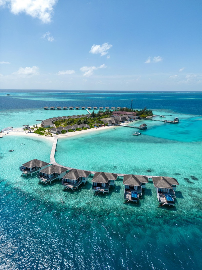 Il resort in mezzo all'oceano